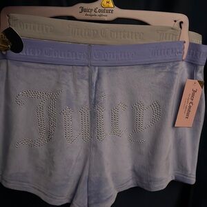 Juicy Couture Velour lounge shorts